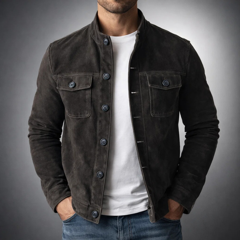 Havsnit Overshirt i blødt strukturstof