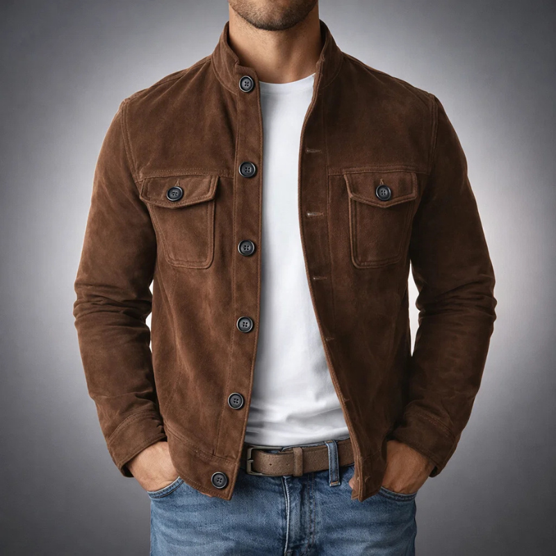 Havsnit Overshirt i blødt strukturstof