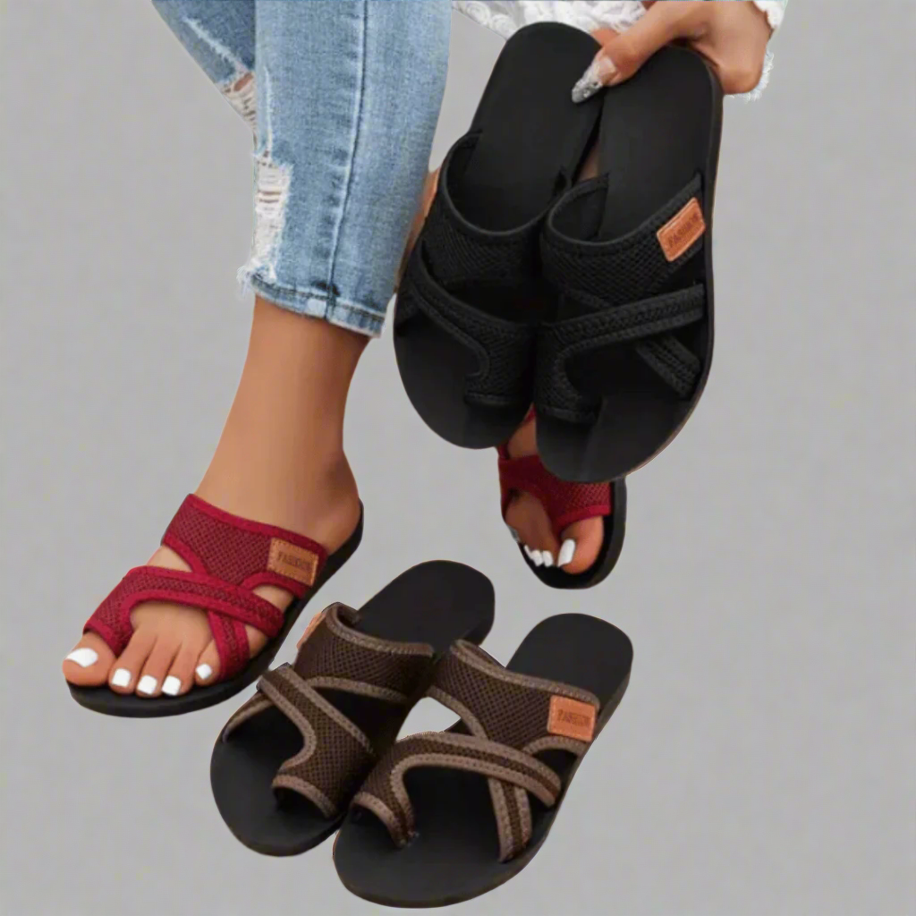 Greta Åndbare Mesh Sandaler