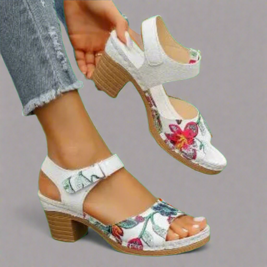 Marisa Stilfulde Peep-Toe Sandaler