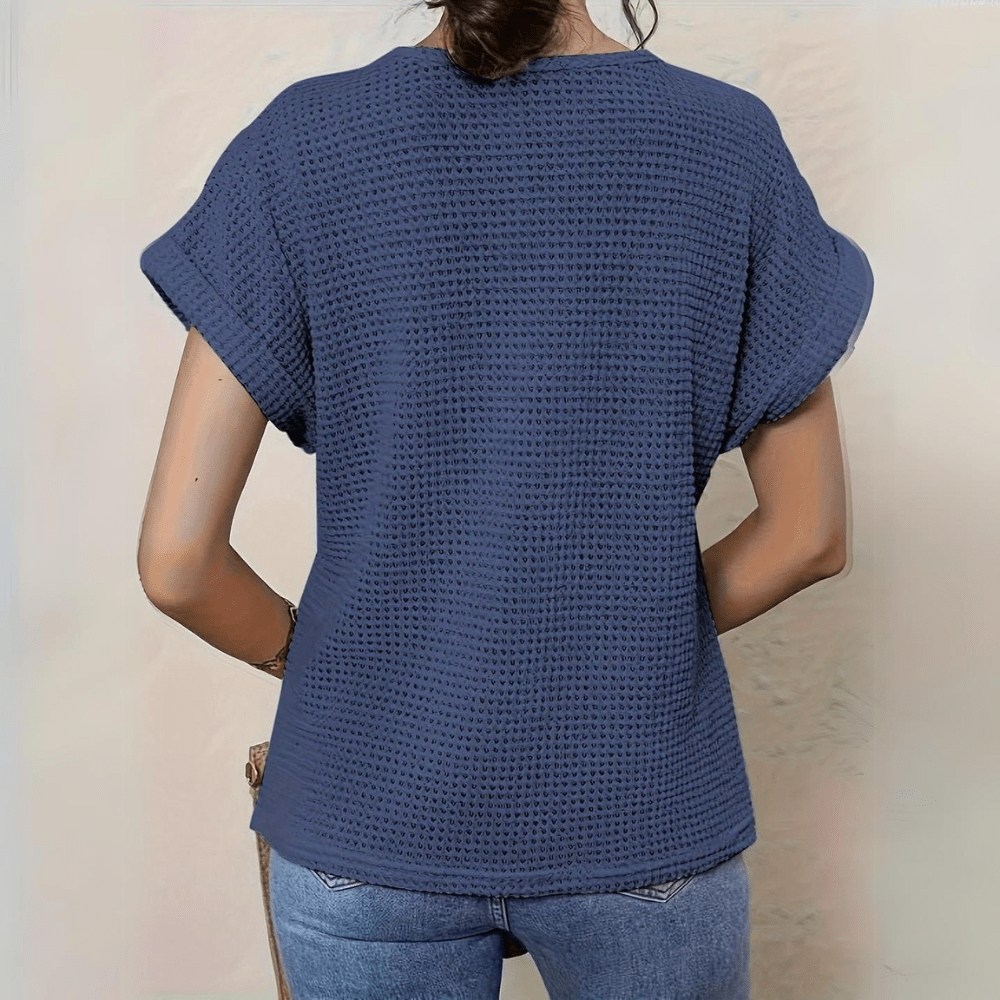 Amalie Komfortabel bluse med krave
