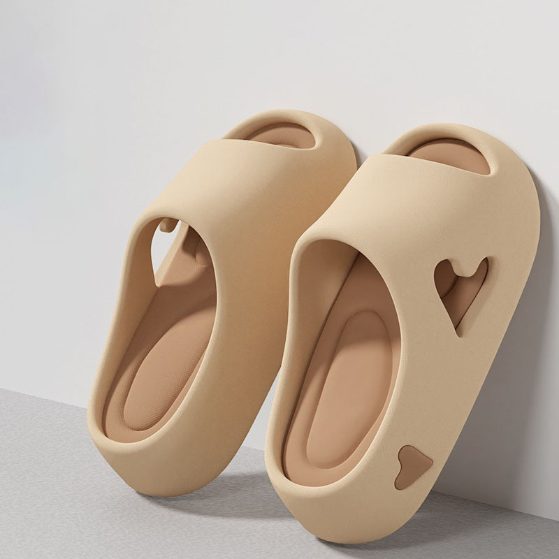 Hjerte Mig  Skybløde Flip Flops med Legende Hjerteform