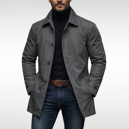 HAVBRIS Trenchcoat til herrer