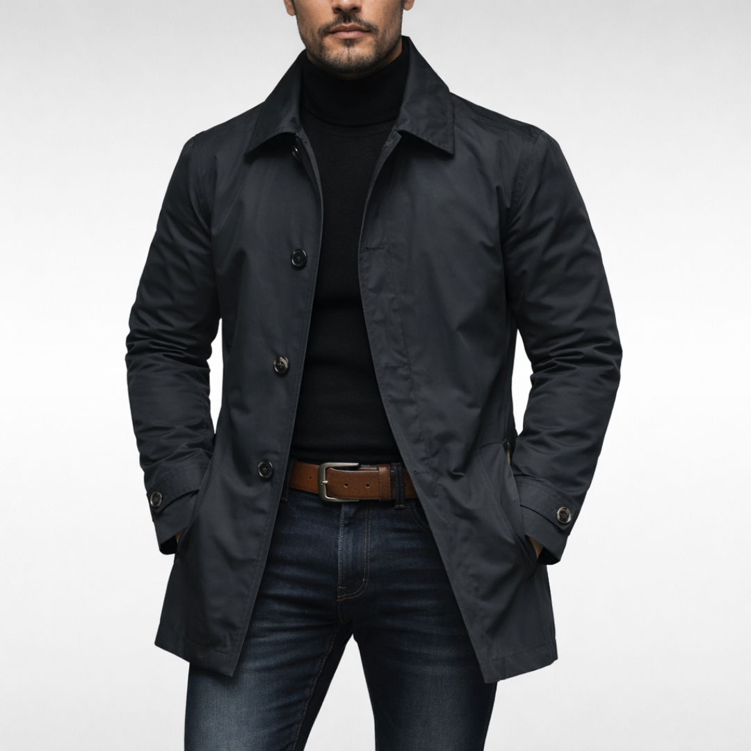 HAVBRIS Trenchcoat til herrer