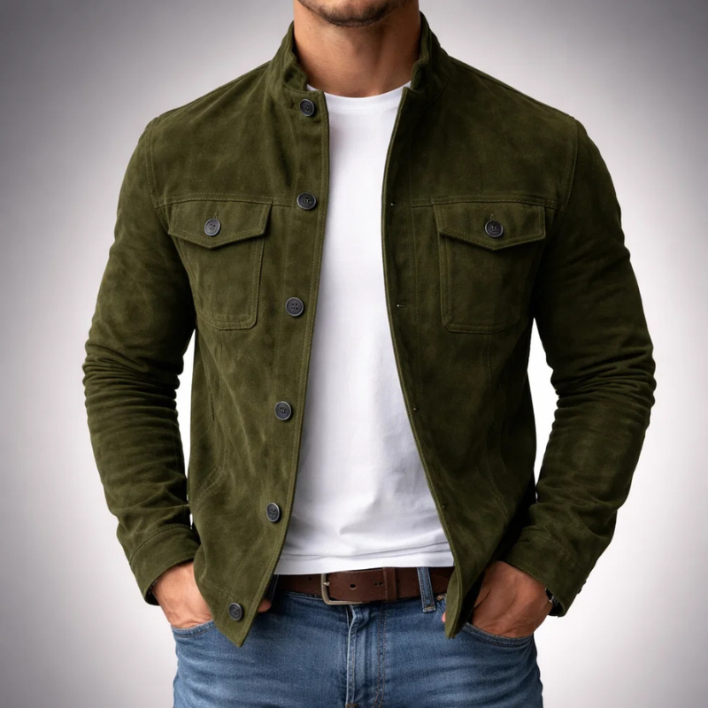 Havsnit Overshirt i blødt strukturstof
