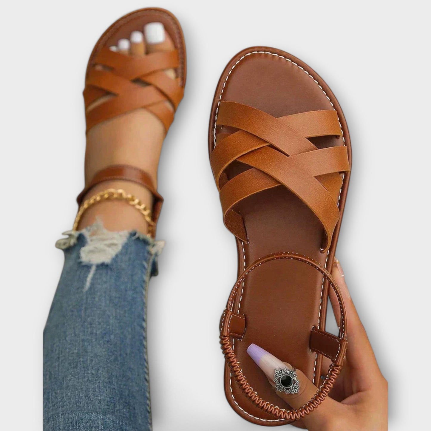 Noa Elegante og Komfortable Sandaler