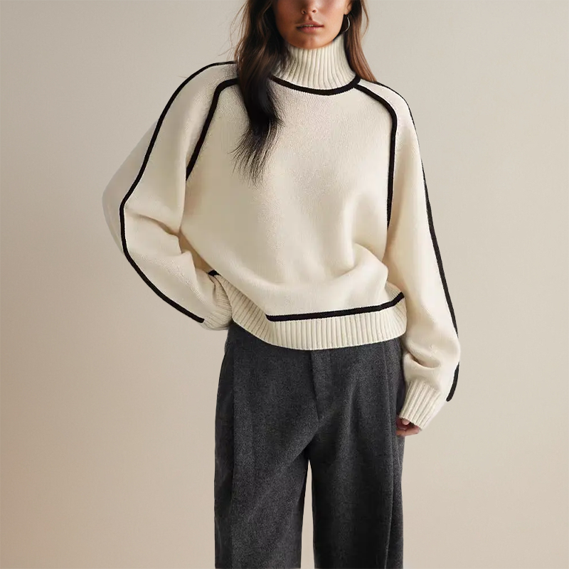 Sofie Komfortabel høj krave