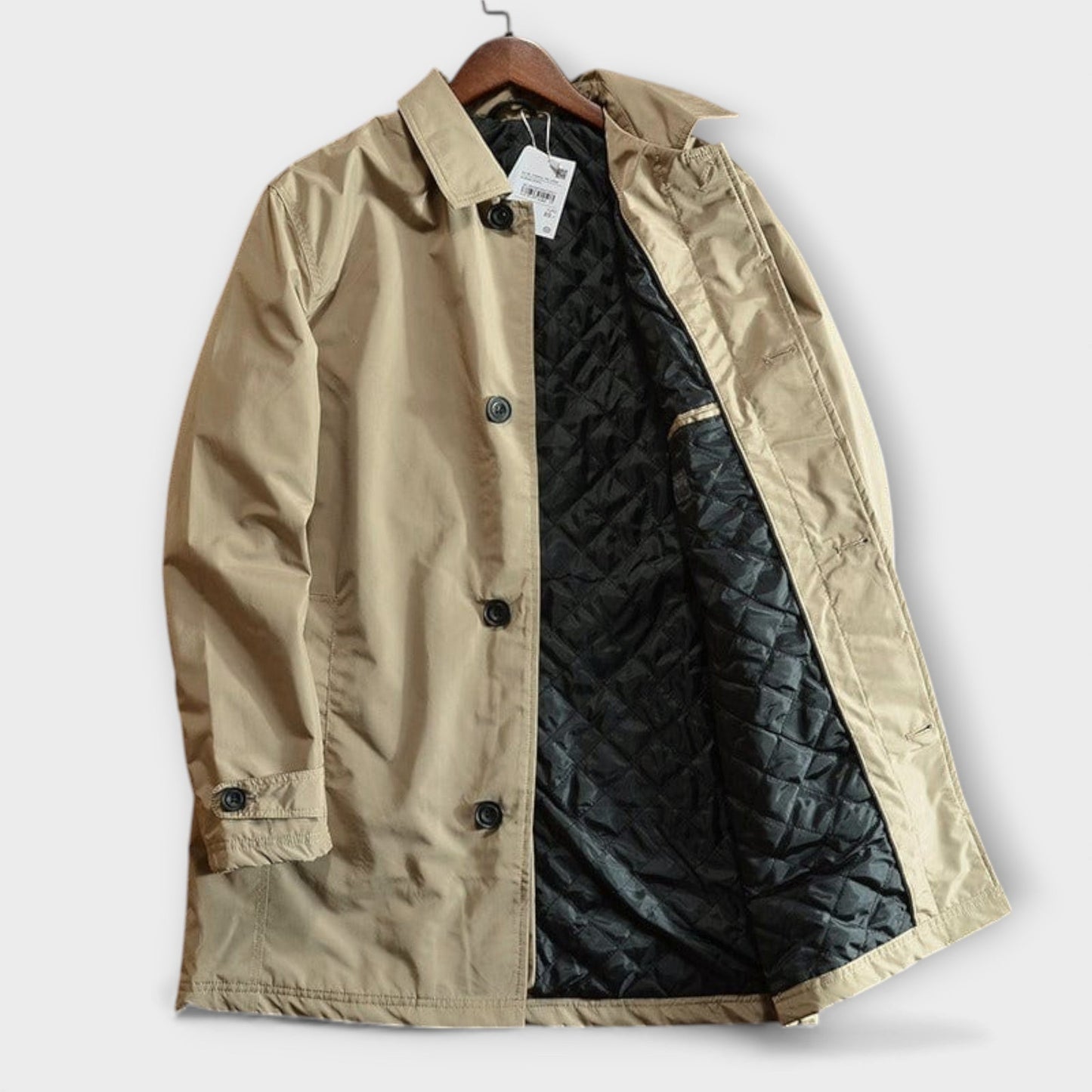 HAVBRIS Trenchcoat til herrer